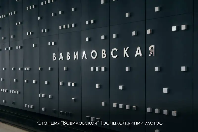 Вавиловская - Троицка - Вывеска