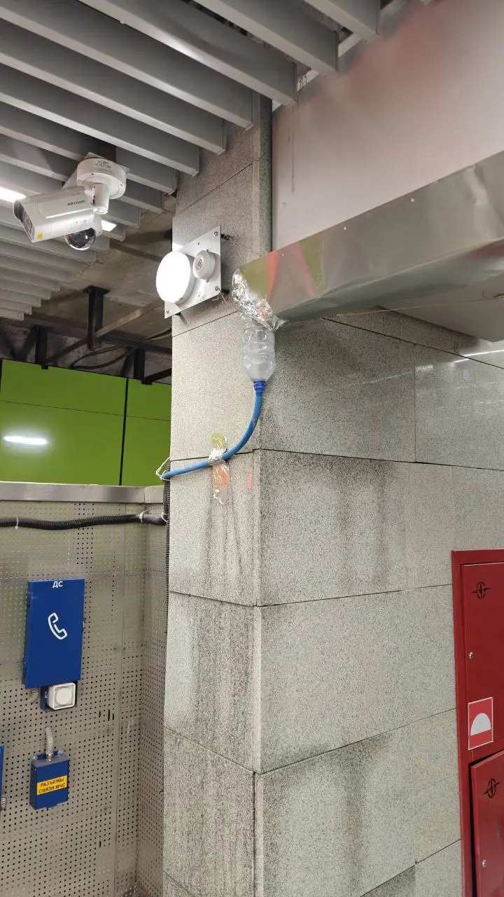 Водоотвод - станция Новомосковская - протечки - шланг