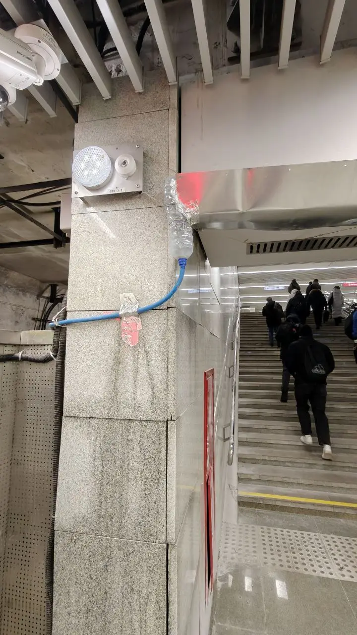 Нанотехнологии в борьбе с протечками на станции метро Новомосковская