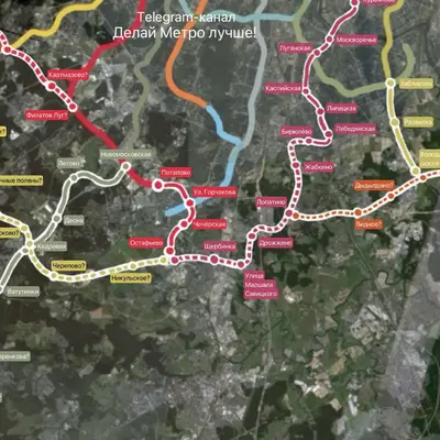 Все планы Метро (юг)