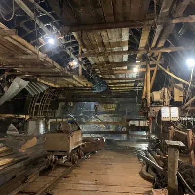 Второй выход БКЛ Рижская - стройка - вагонетка