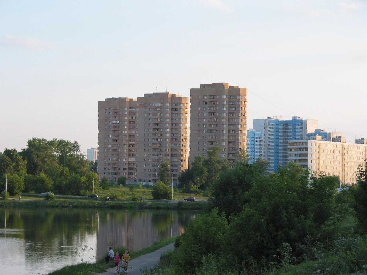 Нет дома корабля в Солнцево. Большой Солнцевский пруд