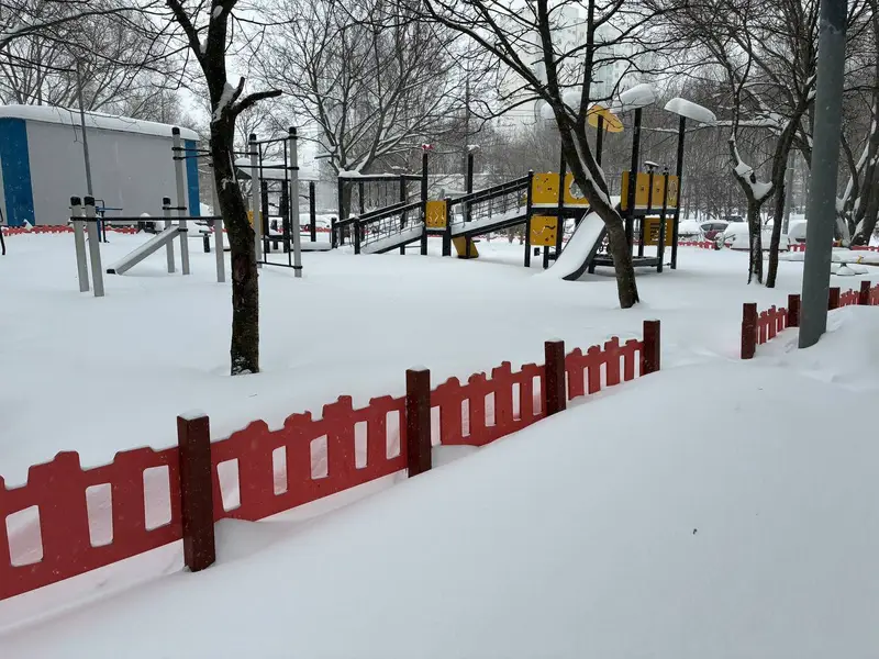 9 января - Солнцево - детская площадка