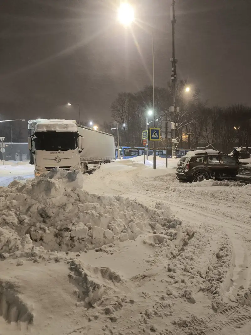 9 января - МЦД Мещерская - не может выехать автобусы