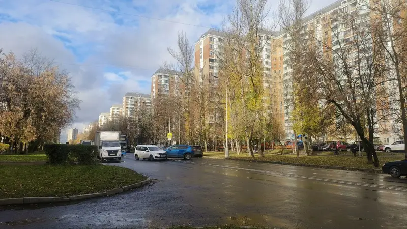 Автобусы на Солнцевском проспекте не могут проехать 2