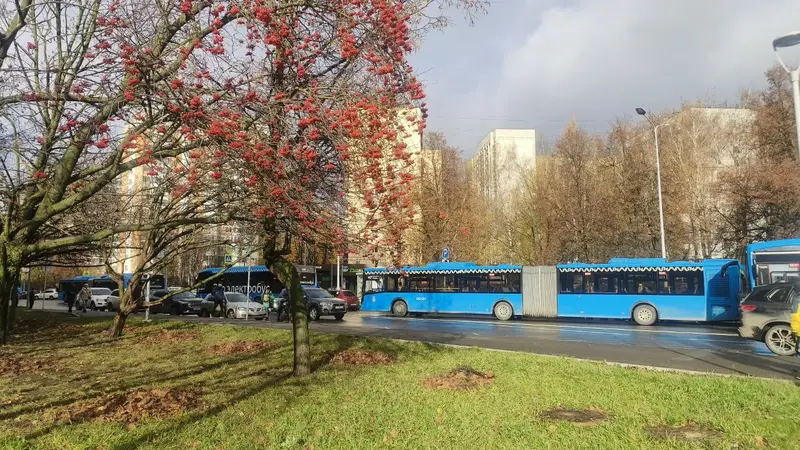 Автобусы на Солнцевском проспекте не могут проехать