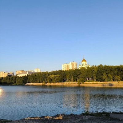 Большой пруд Солнцево благоустрйоство