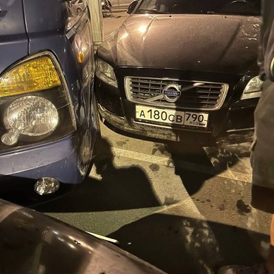 ДТП Московский - грузовик и вольво