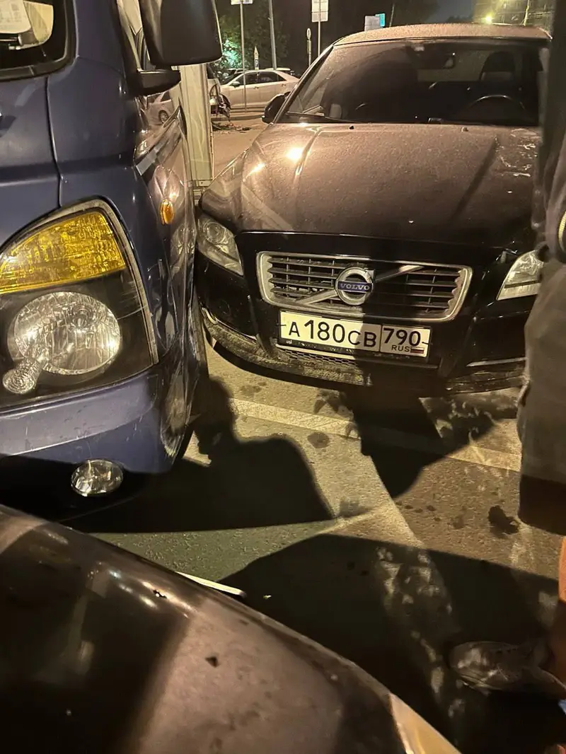 ДТП Московский - грузовик и вольво