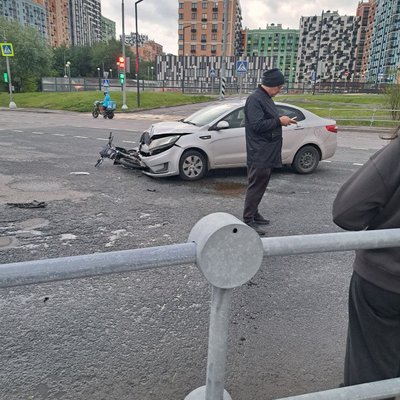 ДТП Юлиана Семенова сбоку