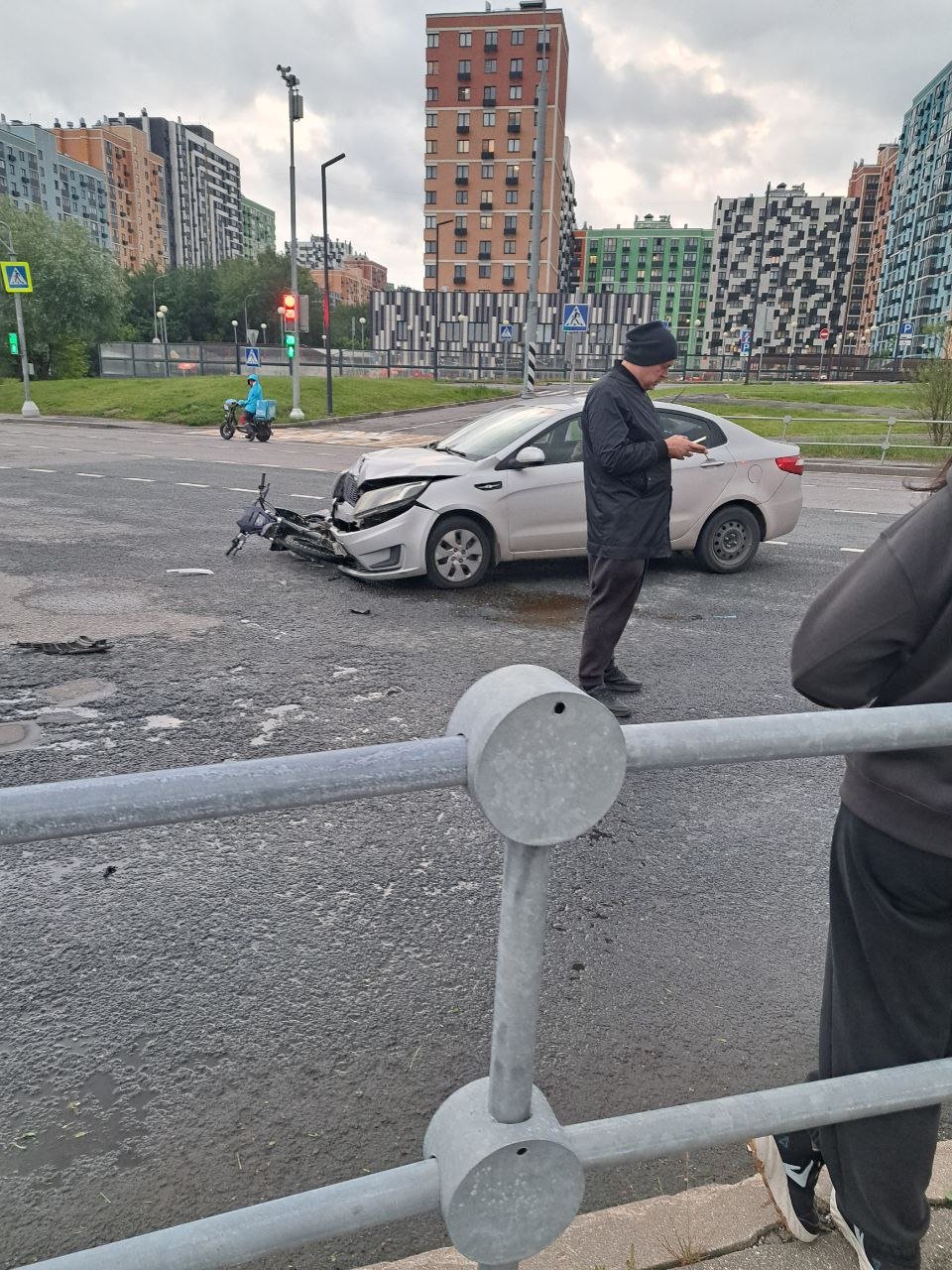 ДТП Юлиана Семенова сбоку
