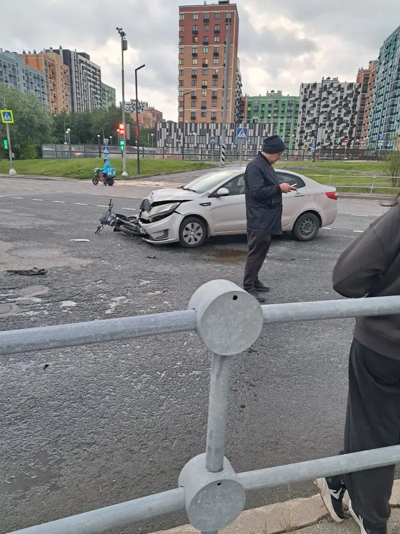 ДТП Юлиана Семенова сбоку