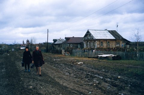 Деревня Тропарево - 1956 год