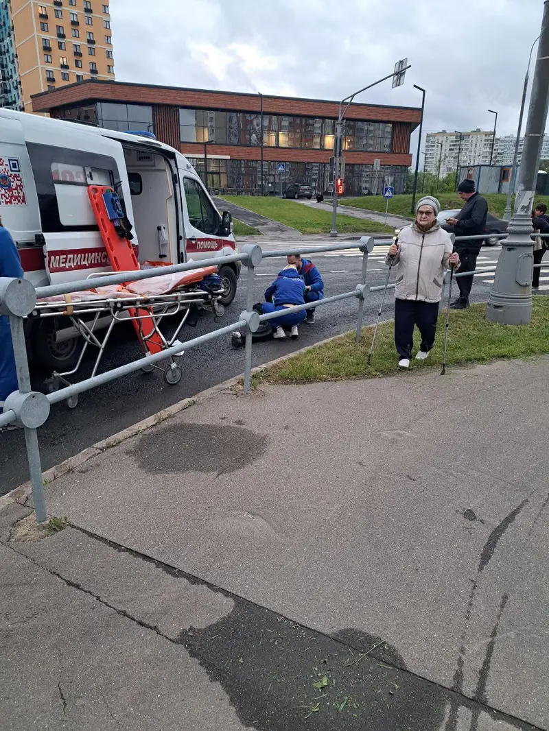 ДТП в Солнцево с подростком на мопеде
