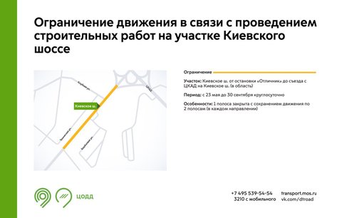 Ремонт на Киевском шоссе