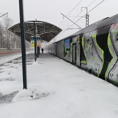 Иволга ЭГЭ2Тв-027 - разукрашенная вандалами - 5