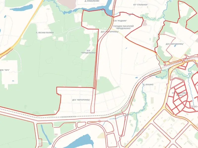 В Переделкино пройдет корректировка красных линий улично-дорожной сети