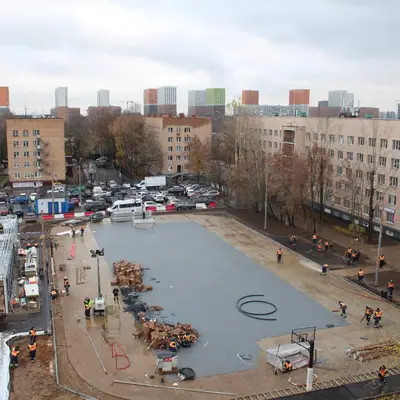 Круглогодичная площадка в Солнцево - общий вид