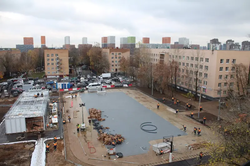 Круглогодичная площадка в Солнцево - общий вид