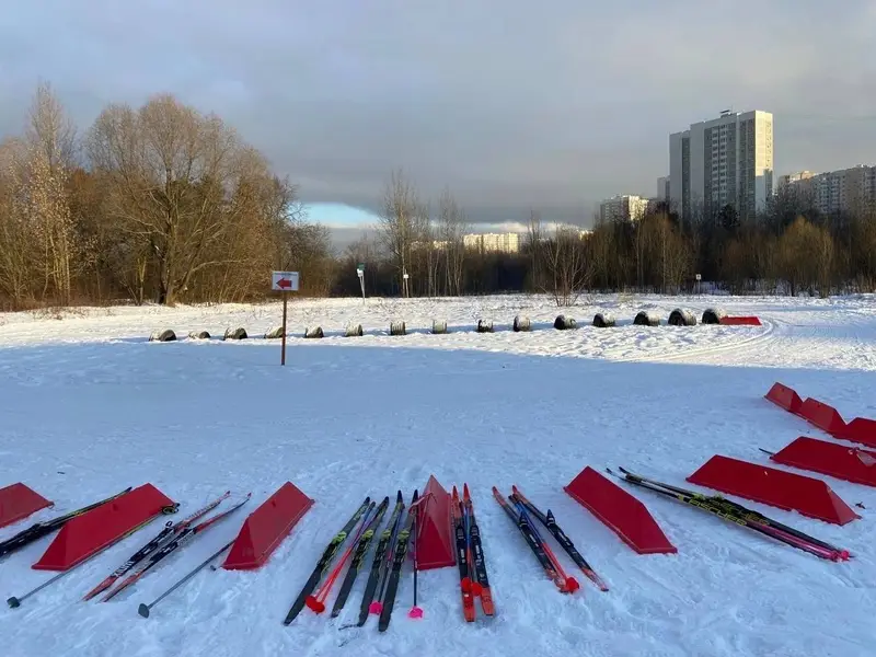 Лыжная трасса на Лукинской улице готова к  новому сезону