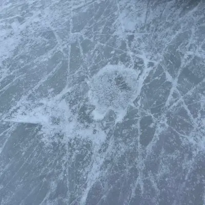 Лед на катке в Солнцево - 50 лет Октября - 1