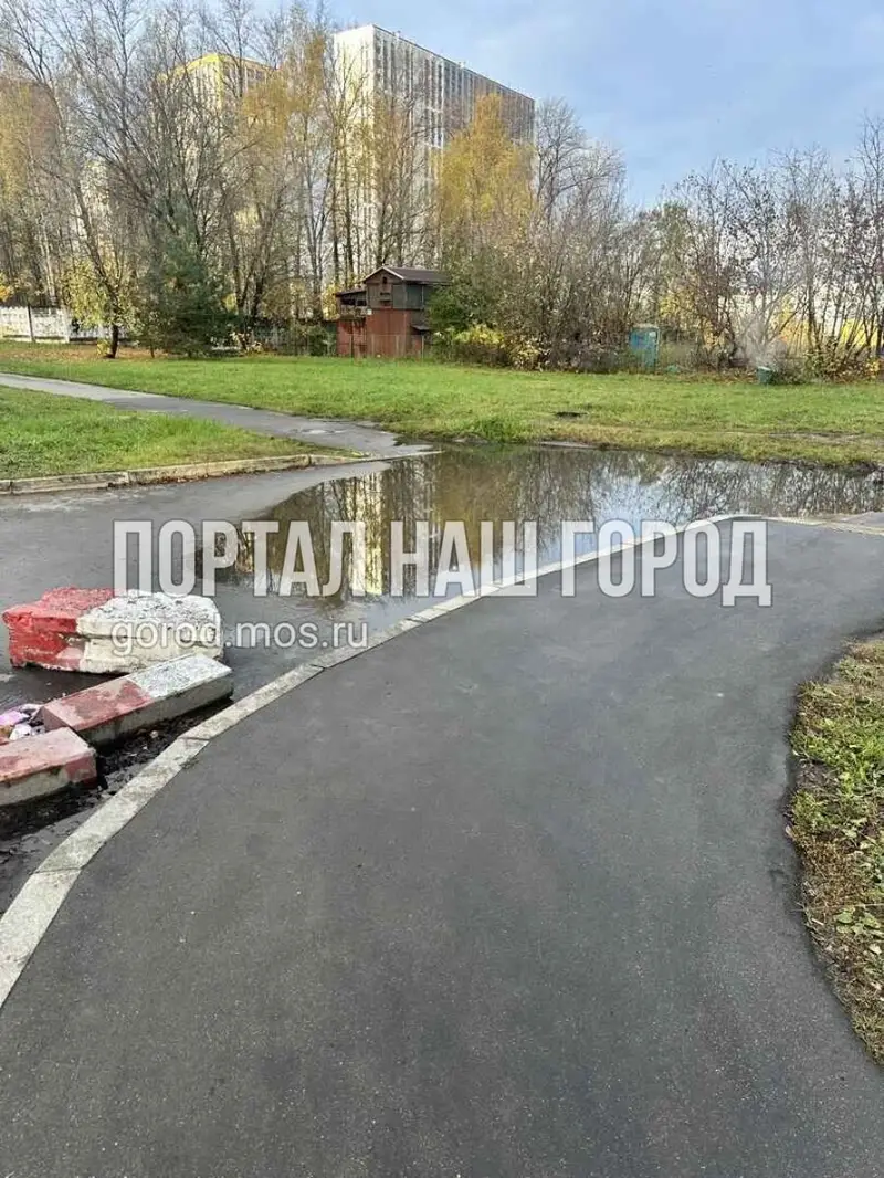 Лужа в Солнцево - Произодственная - нанотехнологии