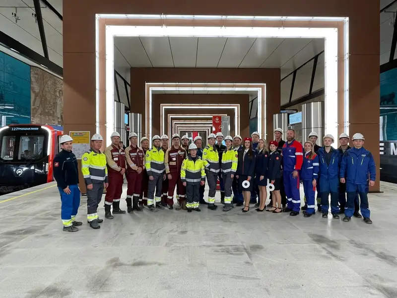 Метростроители на Академической - общая фотка