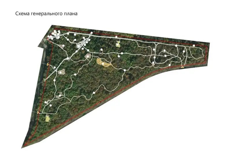 Московский - парк - Никитина - 10 фаза Первый Московский - схема генерального плана