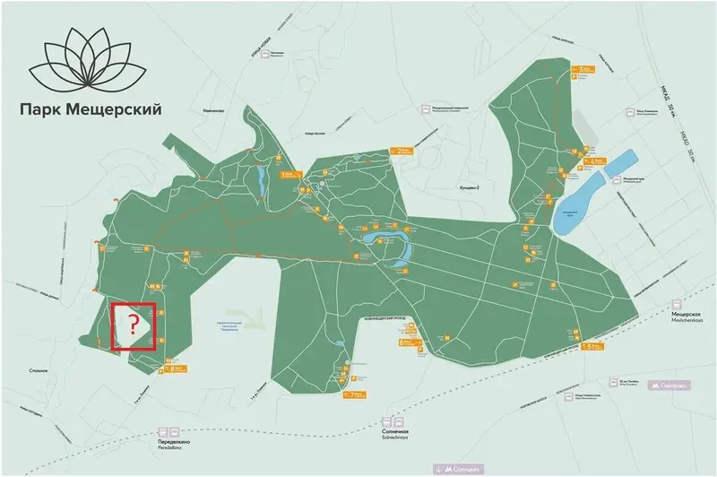 Ново-Переделкино - маймонида - апатаменты санаторий - карта мещерский парк