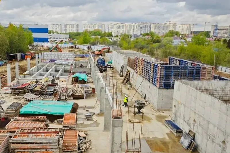 Очистные сооружения в Ликове. Готовы чуть более чем наполовину