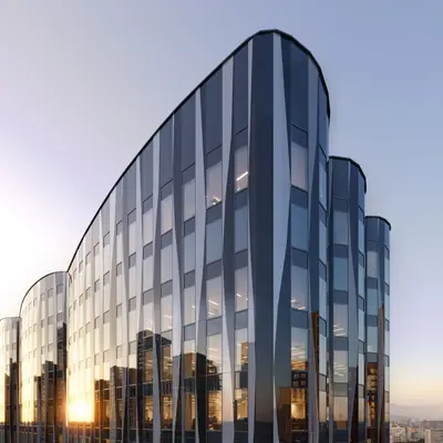 Офисное здание - Озерная 44Б - крыша