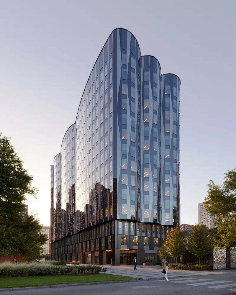 Новое офисное здание построят около станции метро Озерная