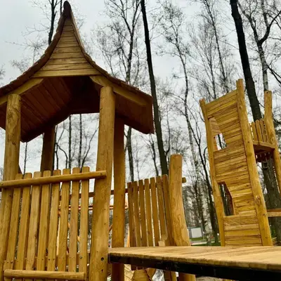 Парк Центральный Внуково - домик на площадке