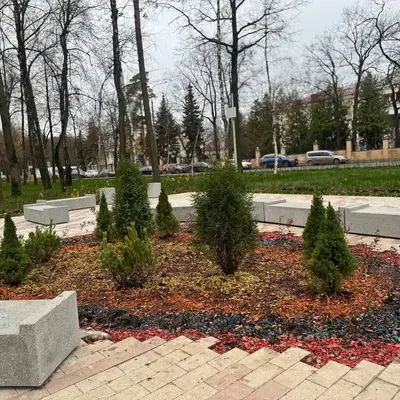 Парк Центральный Внуково - клумба