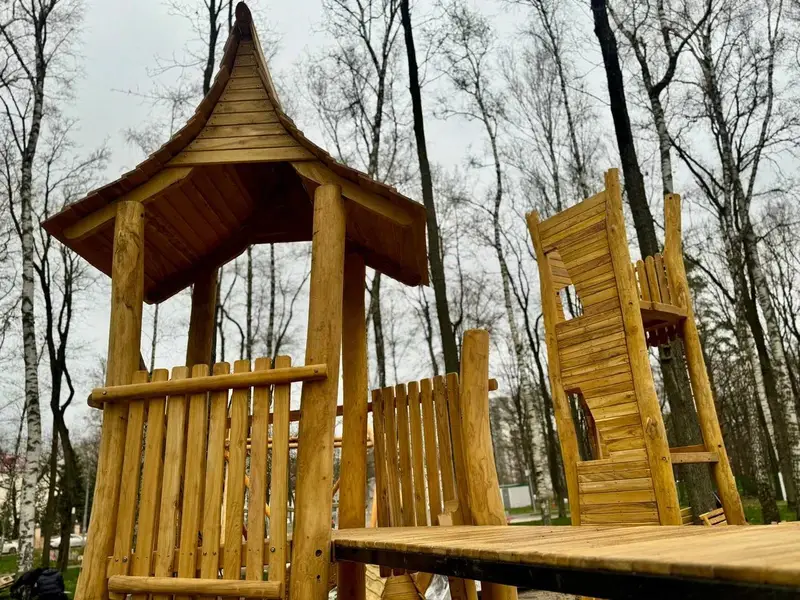 Парк Центральный Внуково - домик на площадке