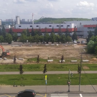 Пищевое производство на Новоорловской улице - началась стройка