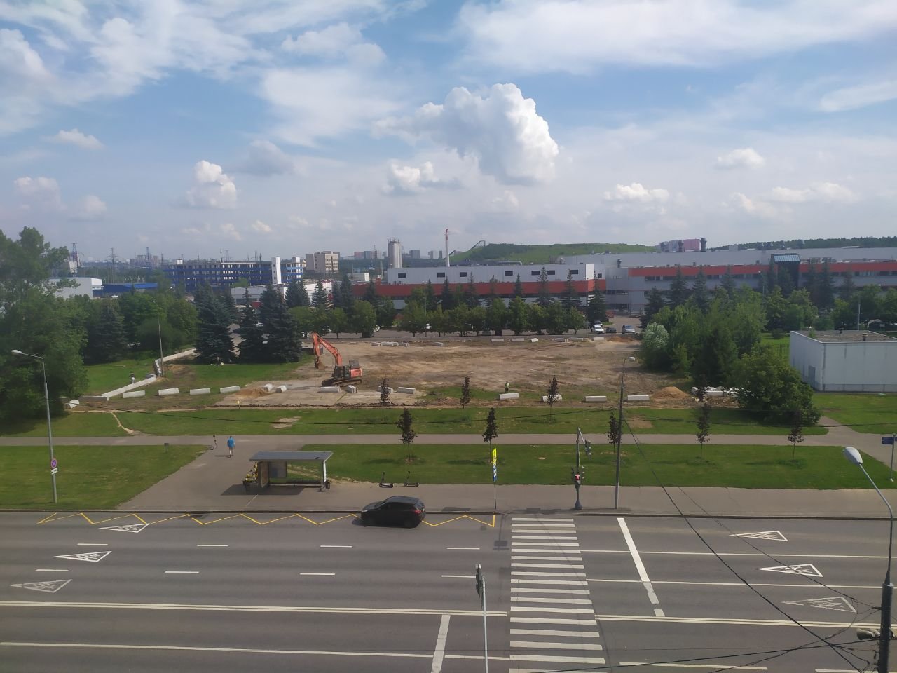 Пищевое производство на Новоорловской улице - началась стройка - 2