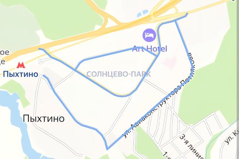Платная парковка Солнцево Парк