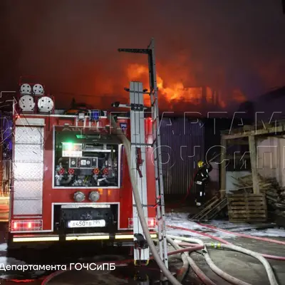 Пожар Адмирала Корнилова - 2 декабря - Коммунарка - 1