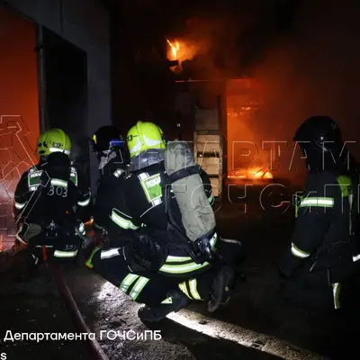 Пожар Адмирала Корнилова - 2 декабря - Коммунарка - 3