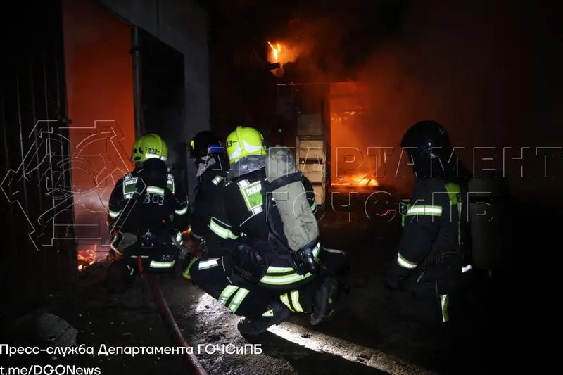 Пожар Адмирала Корнилова - 2 декабря - Коммунарка - 3