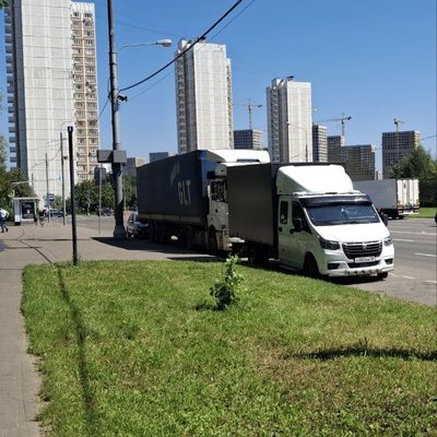 Промзона Орлово - Новоорловская улица - стоянка фур - 5
