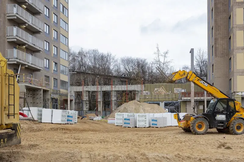 Реновационные дома - Боровский проезд - Солнцево - между домами