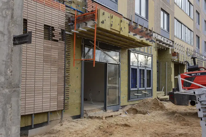 Реновационные дома - Боровский проезд - Солнцево - входная группа еще одна