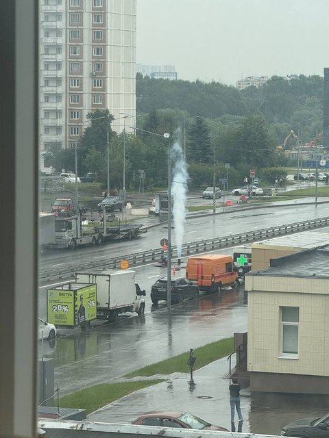 Сброс газа Новопеределкинская улица