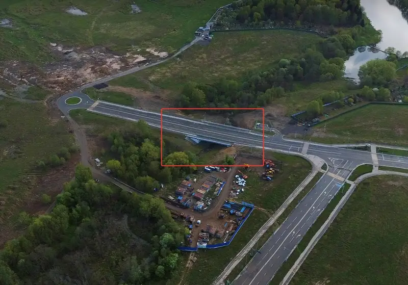 Снос моста - кластер СТАНКИН