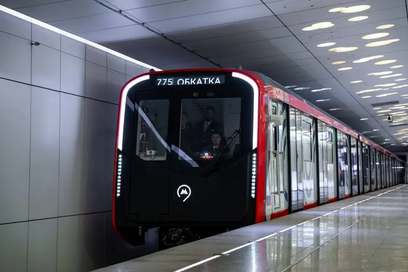 На Солнцевской линии метро началась обкатка второго состава «Москва 2026»