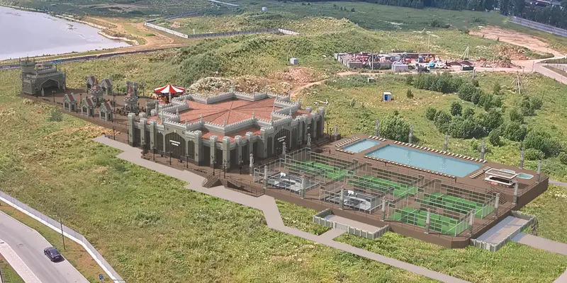 Стиль Крым площадки Московские сезоны в Переделкино Ближнее на местности