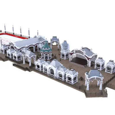 Стиль Неорусский площадки Московские сезоны в Переделкино Ближнее