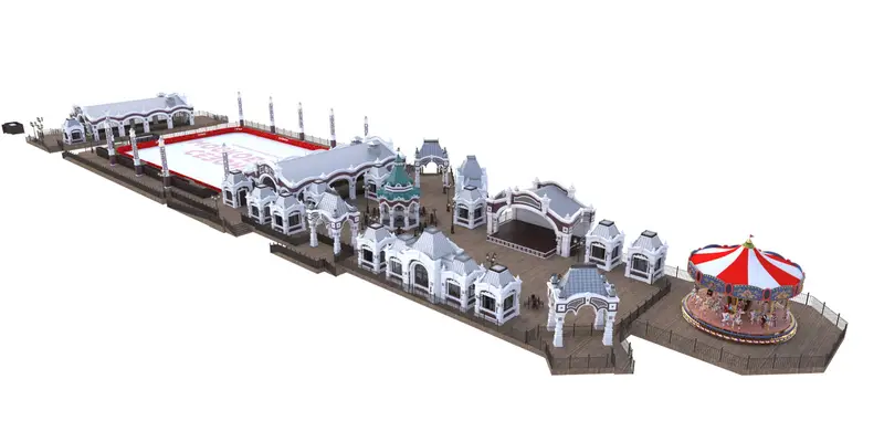 Стиль Неорусский площадки Московские сезоны в Переделкино Ближнее